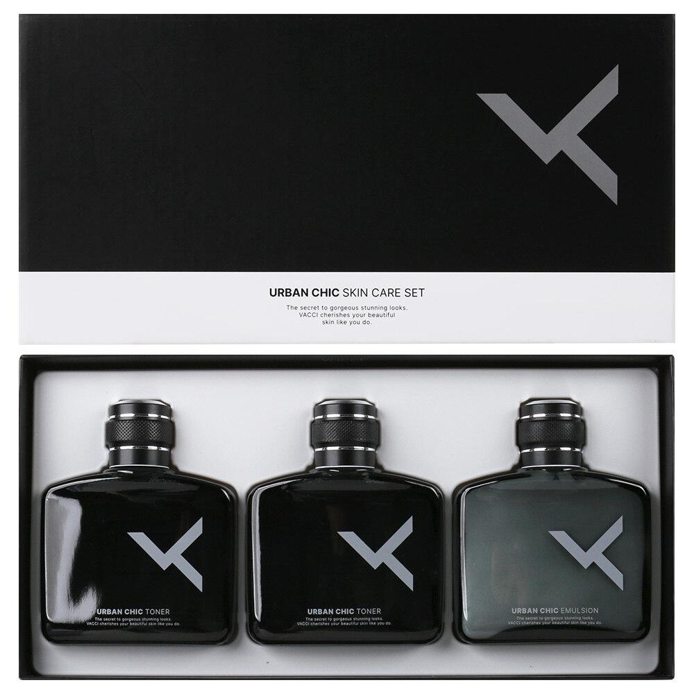 VACCI Homme Urban Chic 3-piece set (2 skin toners + 1 lotion)...
