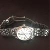 TITONI Plum Blossom Air King Series Automatic Mechanical Movement 50 Meters 38.5mm Silver Dial Stainless Steel Case Stainless Steel Strap 83909 S-342