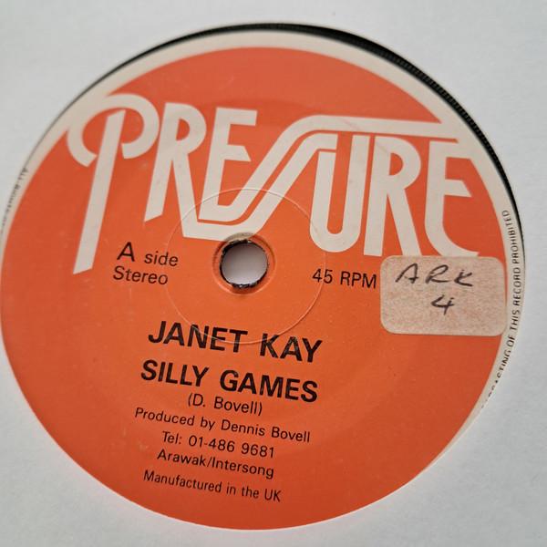 

7inch Record JANET KAY Silly Games ARK4 PRESSURE RECOR UK Reggae Ska Dub Used