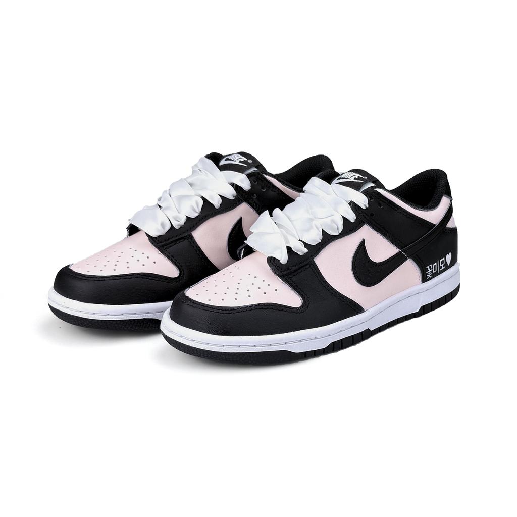 Nike Pantofi de Skateboard Dunk Rezistenți la Abraziune Joși Unisex Negru Roz DD1391-100(Team1326-SBOX)