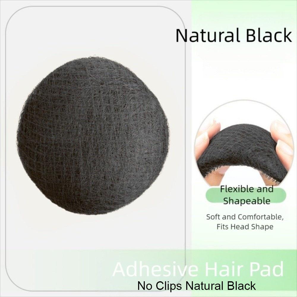 Lightweight Pasted Hair Pads Traceless Invisible Fluffy Hair Cushion  Back of The Head