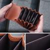 6 Pockets Camera Lens Filter Bag Shockproof Filter Carrying Case Filter Pouch  For Photography