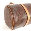 ETRO Paisley Pattern Bag Cylindrical Hand Bag PVC/Leather Brown