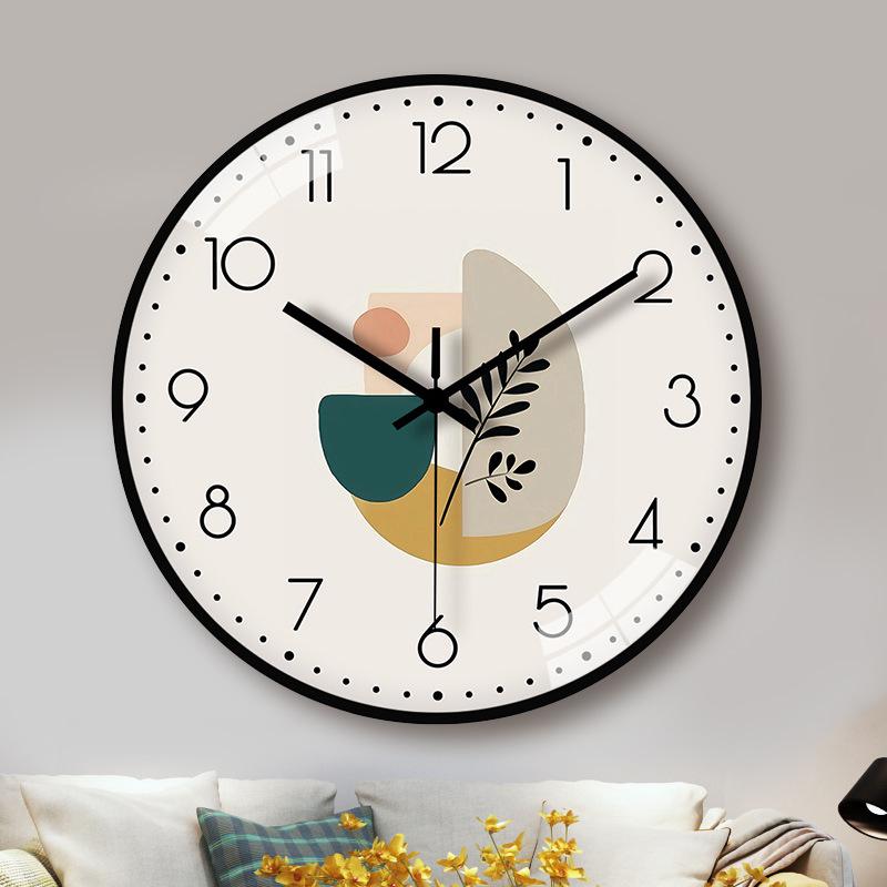 8" (20cm) Nordic Light Luxury Silent Wall Clock for Living Room or Bedroom