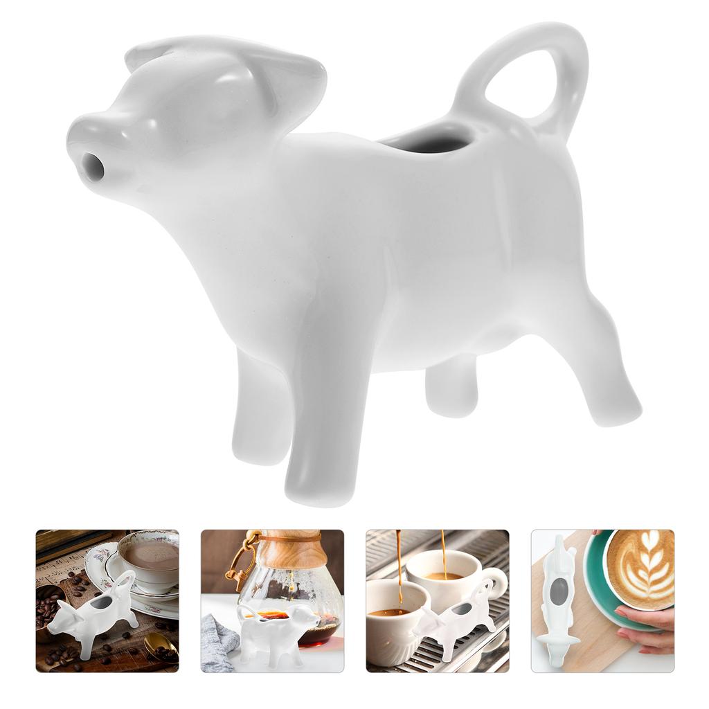 Ceramic Milk Jug Pitcher Sauce Cup Cream Frothing Coffee Machines Jar Flower Vase Holder Ceramics Kettle