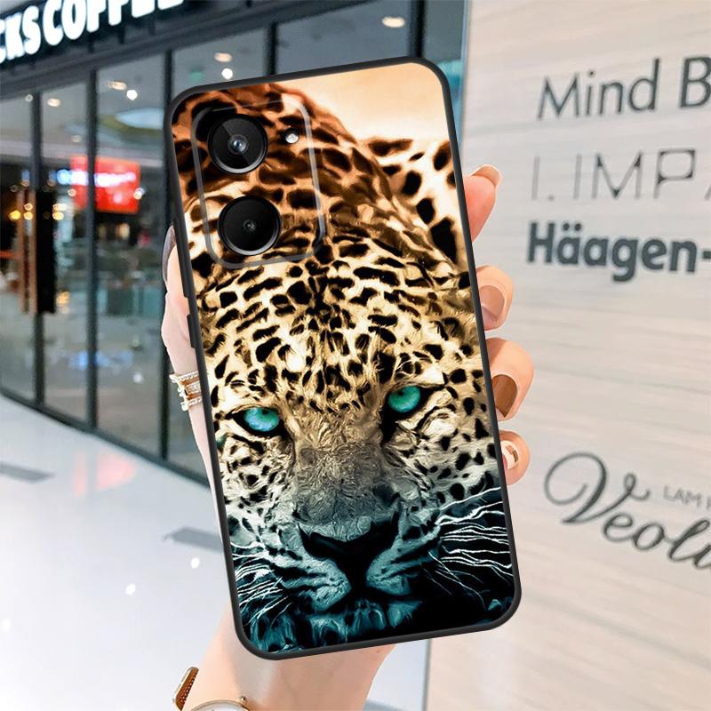 

Cheetah Panther Snow Cheetah Case For Realme 15 Pro 14 13 11 12 Pro Plus GT7 GT6 C55 C51 C53 C35 C33 C61 C65 C67 C71 C75 Realme 11 Pro