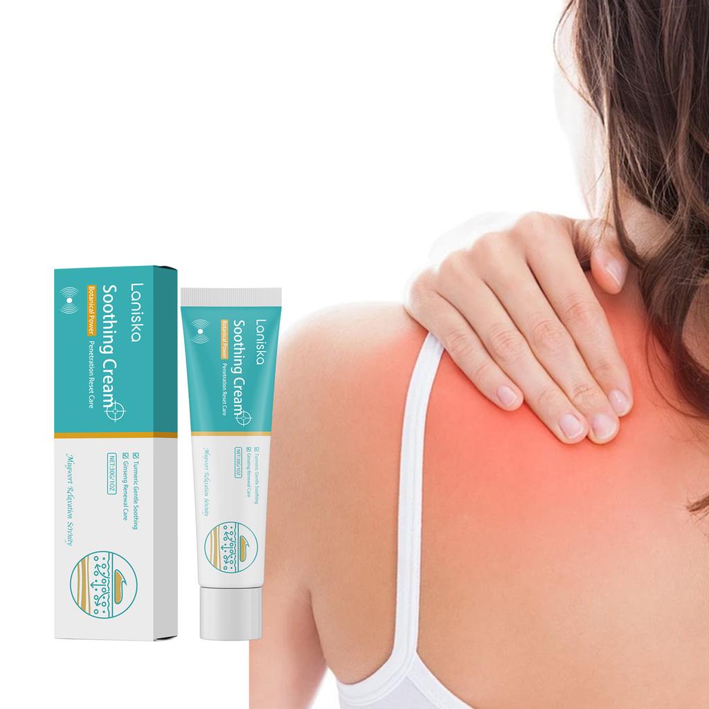 Shoulder Care Cream Comfortable Shoulder And Neck Massage Cream Relieve Stress Improve Skin Texture Enhance Elasticity 30g Boxed