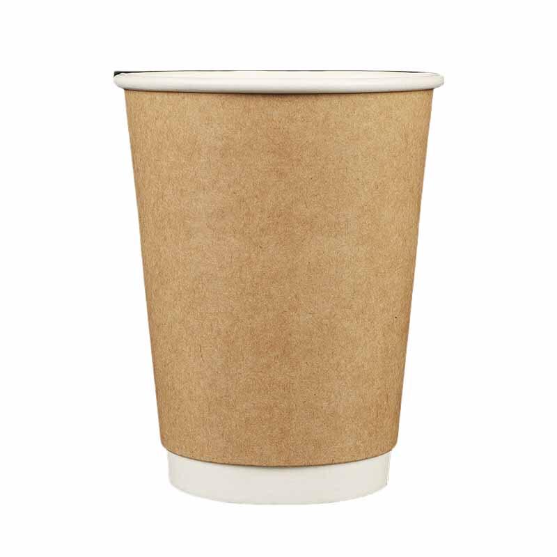 

14oz Disposable Kraft Insulated Coffee Cups