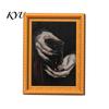 Wooden Magnet Ornaments Retro Frame Fridge Magnet, Strong Magnetic Decor Kitchen Refrigerator for Refrigerator, Office Whiteboard Decoration