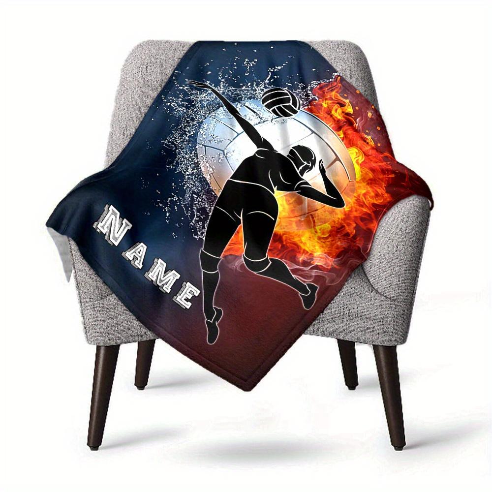 Water Polo Home Customize Your Name Blankets Comfortable Soft Lightweight Multiseason Blanket For Picnics Sofas Offices Beds Living Rooms Perfect Gift