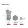 Microwave Silicone Oven Mitts and Pot Holder Set