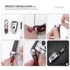 CUP1 Car Styling Blade Head Leather Key Anti-lost Chain Accessories For Volkswagen VW Passat Golf 4 5 6 Tiguan Polo Scirocco Jetta CC