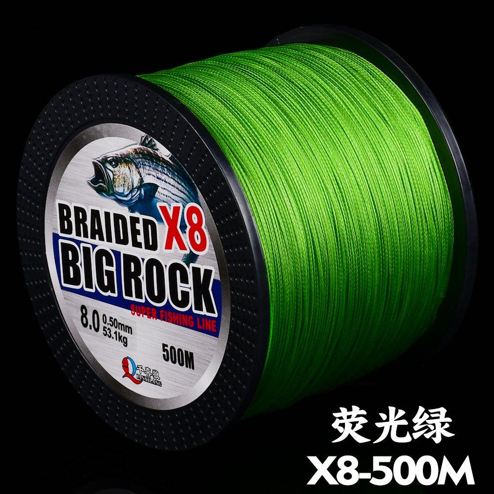 Qianxi Lang 1000-meter 8-strand Braided PE Fishing Line Lure Long-distance Casting; China-Origin 6 Per Box Packaging