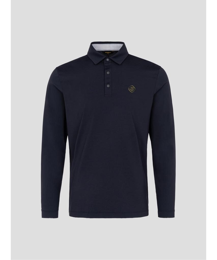 BEANPOLE GOLF [B_Under] Men'S Action Knit Collared T-Shirt Black