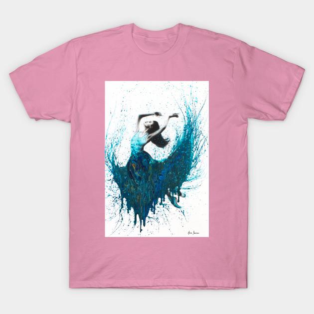 T Shirt Women Ocean Gem Dance Harajuku Print Kawaii Tshirt Summer Short Sleeve Female T-Shirt Top Tee