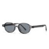 Retro Quality Small Oval Sunglasses Women Shades UV400 Fashion Rivets Men Sun Glasses