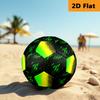 Green Neon Lines Size Soccer Ball High Elasticity Match Universal Unique Soccer Gift Football Suitable For Both Training And Competition