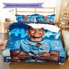 3-Piece Duvet Cover Set Featuring Soccer Star Jerseys and Stadium Graphics – Soft, Sports-Style Home Decor Bedding