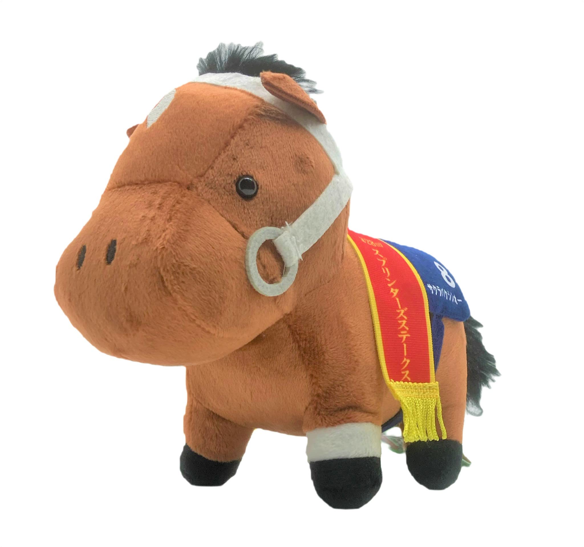 

Thoroughbred Collection Plush Toy 6 15cm x 19cm Bakushin (Sakura Oh)