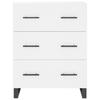 Highboard White 69.5 x 34 x 180 cm Particleboard