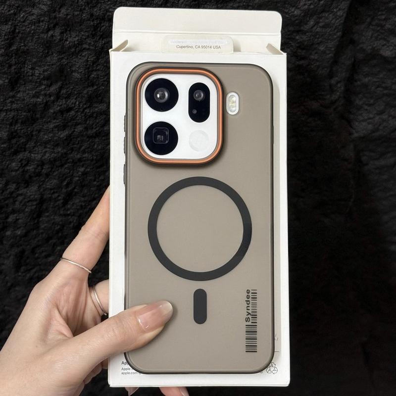 For OPPO Find X9 Pro Case Hard PC Frosted Magnetic Anti Fingerprint Transparent Anti Fall Protect Cover For OPPO Find X9 Shell