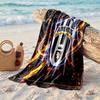 Juventus FC Druck Mikrofaser Strandtuch Schnelltrocknend Saugfähig Großes Handtuch für Strand Schwimmen Reisen