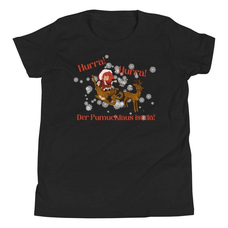 Pumuckl Christmas T-Shirt: German Cartoon Unisex Youth Tee 150