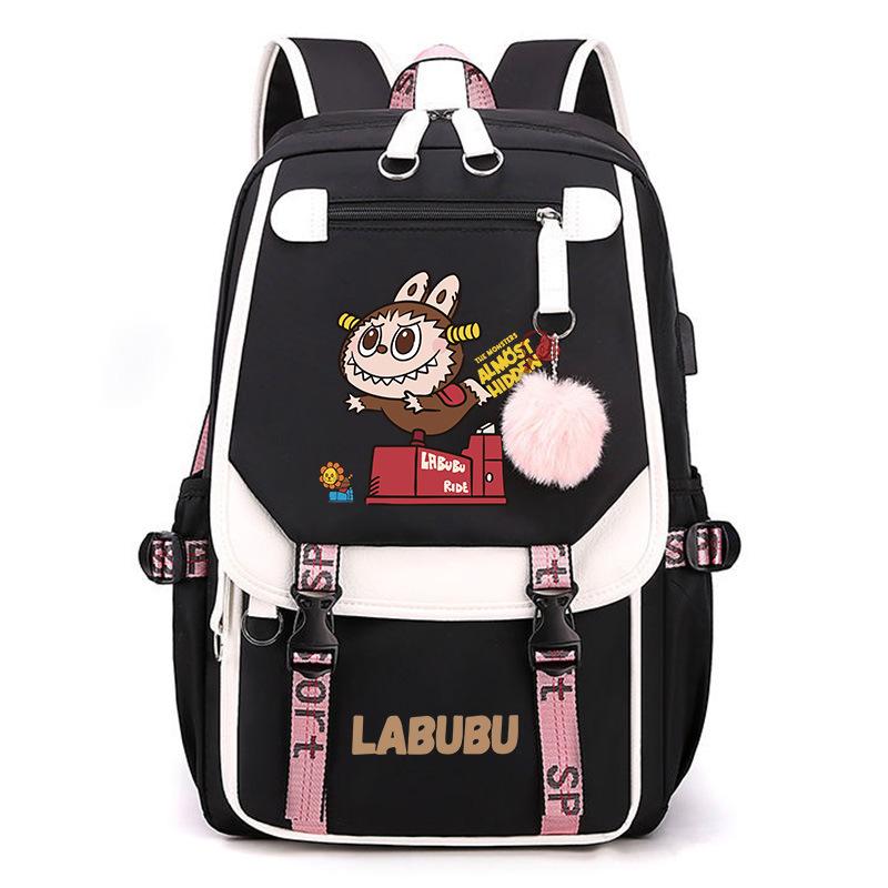 2024 New Labubu Labubu Primary School Schoolbag Boys 1236 Grade Boys Children Backpack