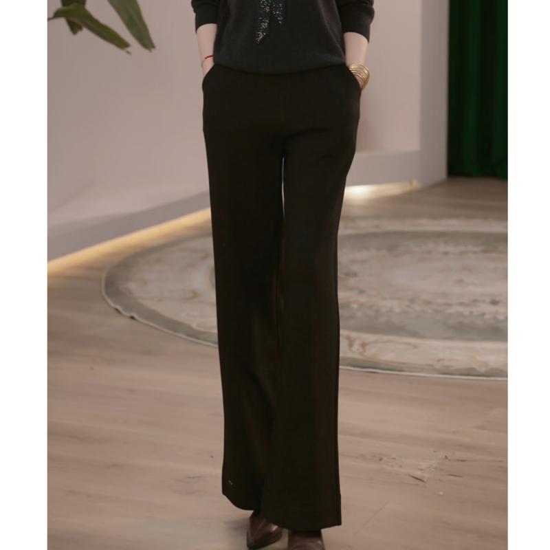 JIANHU 2025 Women s High-Waist Straight Leg Casual Trousers 5XL