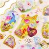 Rich Peach 3D Puffy Sticker Set 3-Piece Smartphone DIY Craft Decorative