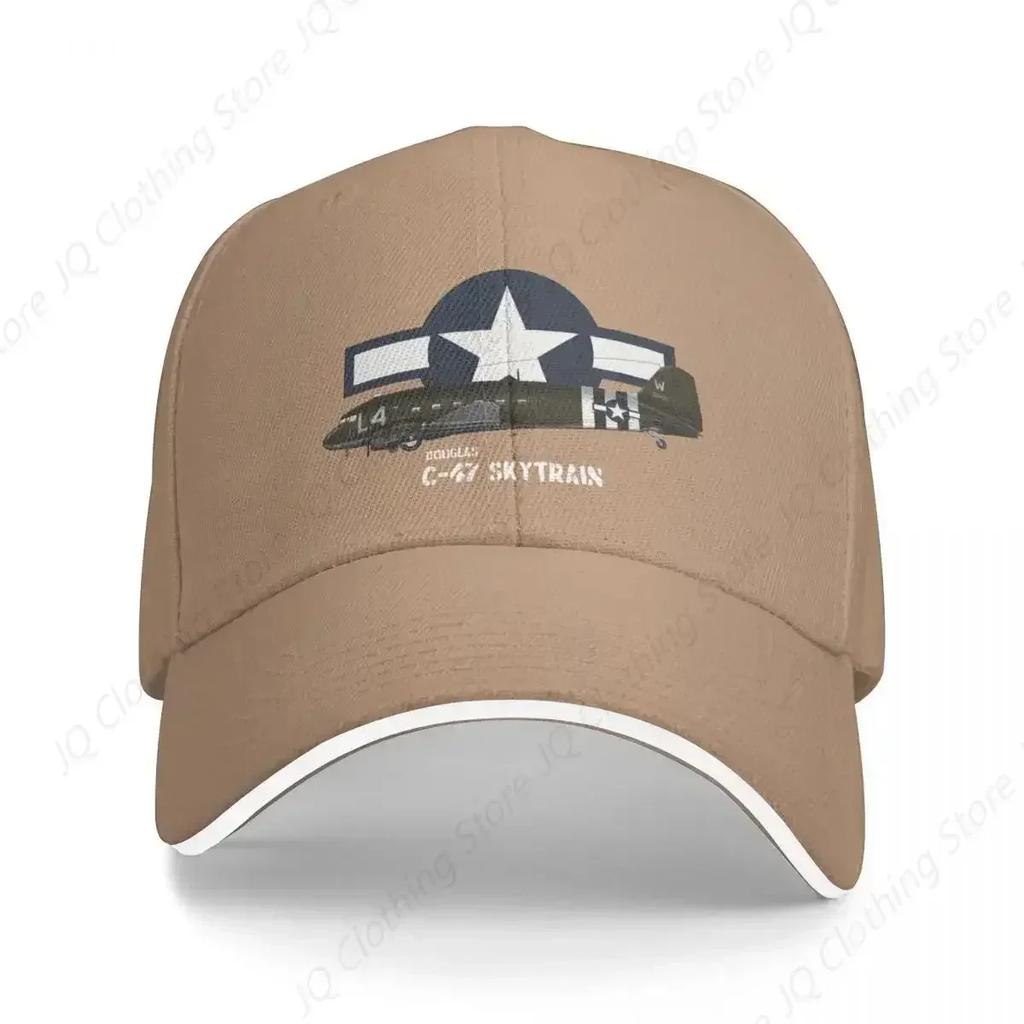 Douglas C47 Skytrain Baseball Cap Rave Hip Hop Luxury Women Unisexs