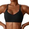 Nahtloser Sport-Unterhemd-BH Schnelltrocknend Sexy Bequem Bralette für Fitness Laufen