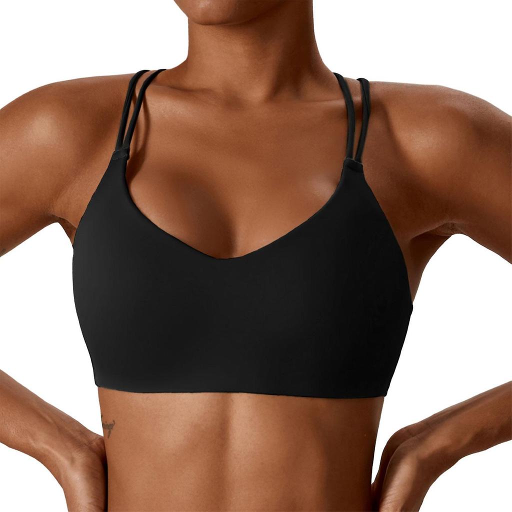 Nahtloser Sport-Unterhemd-BH Schnelltrocknend Sexy Bequem Bralette für Fitness Laufen