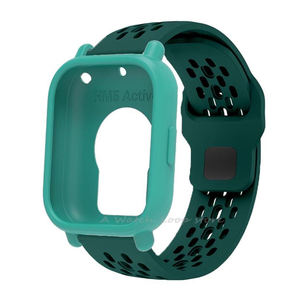 Band+Case For Redmi Watch 5 Active Silicone Strap Cover Sport Wristband Correa For Redmi Watch 5Lite Band Shell Suit Accessories