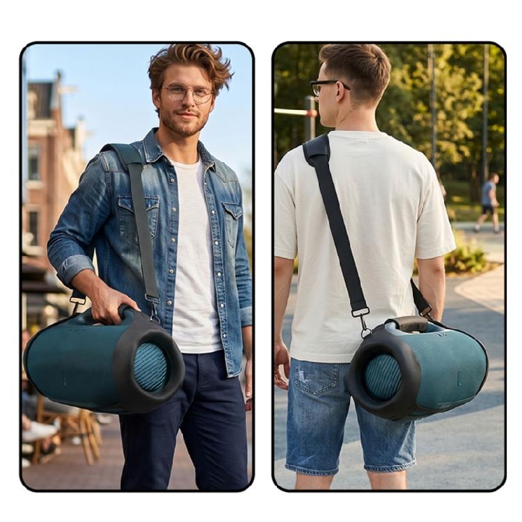Ergonomic Protective Shell With Shoulder Strap for Boombox 4 Wireless Speaker Improved Grip Texture Weatherproof