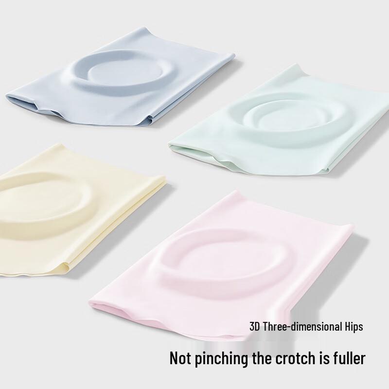 Urban Beauty Women's Ice Silk Seamless Briefs 4-Pack