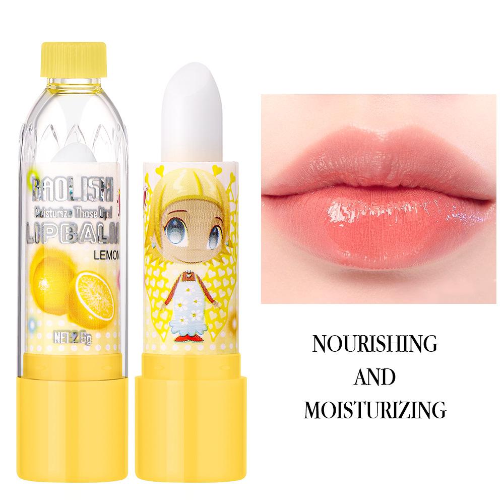 Lip Balm Plant Lip Balm Aloe Vera Honey Moisturizing Hydrating Colorless Lip Lines Lightening Fruit Lip Balm