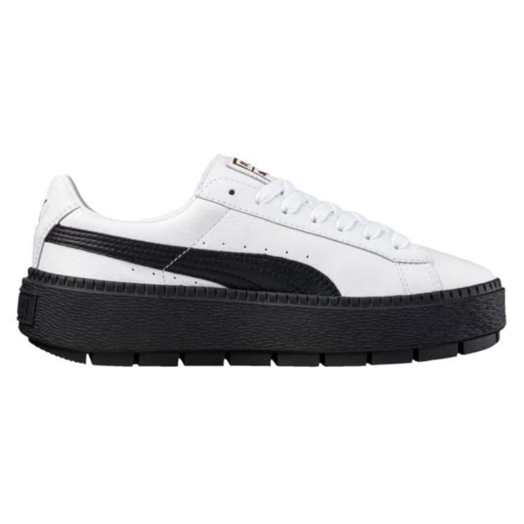 Puma Platform Trace L White Womens 366109-02