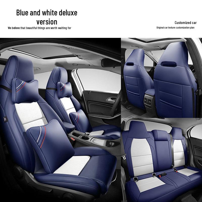 Genuine Leather Full Coverage Seat Cover for Buick Regal, Envision, LaCrosse, Encore, Excelle