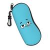 Lovely The Amazing World of Gumballs Glasses Case Student Zipper Sunglasses Storage Box Cartoon Eyeglasses Box