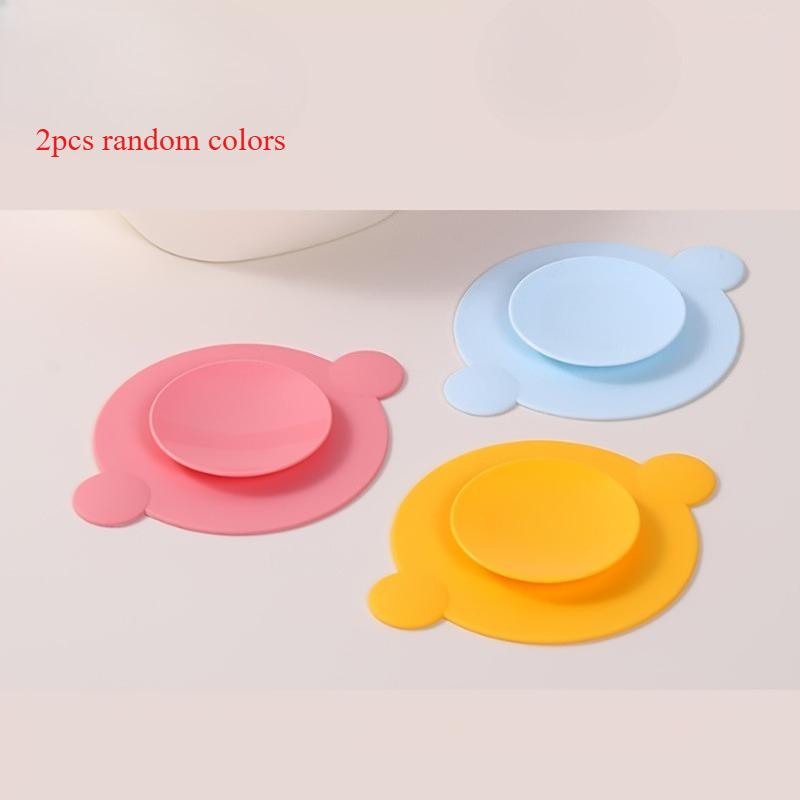 Desktop Suction Cup Mat,Professional Tableware Suction Cup Silicone Coaster, Non-slip Double-sided, for Securing Tableware