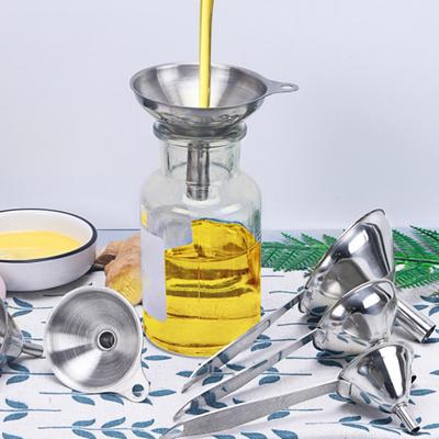 3 Pz/Set Acciaio Inossidabile Bocca Larga Imbuto in Acciaio Filtro Gadget Colino Strumenti da Cucina