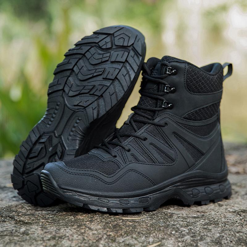 New Style Plus Size Men s Camouflage Hiking & Tactical Combat Boots 47