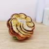Decorative Color Crystal Pumpkin Figurine Hand Blown Glass Desktop Pumpkin Sculpture  Home