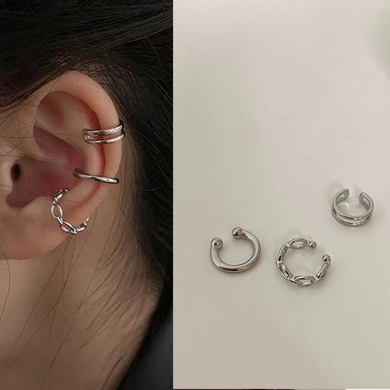 Delicate Tassel Clip Earrings Female Buckle Ear Cuff No Piercings Fake Cartilage Ear for Women New Fashion Jewelry Gifts