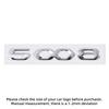 1Pc 3D ABS Letters Car Side Fender Rear Trunk Emblem Badge Sticker Auto Front Hood Logo Decal Accessories
