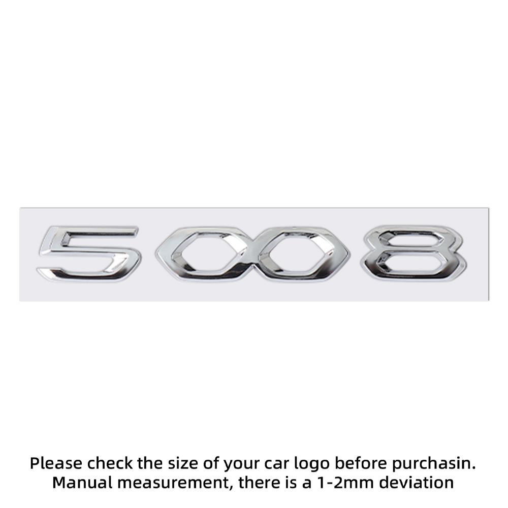 1Pc 3D ABS Letters Car Side Fender Rear Trunk Emblem Badge Sticker Auto Front Hood Logo Decal Accessories