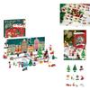 Christmas Countdown Blind Box Advent Calendar Building Blocks Gift Set For Kids
