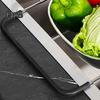 Cestello scolapasta per lavello da cucina con impugnatura in gomma espandibile, grande capacità, cestello scolapasta per frutta e verdura, scolapasta