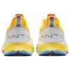 Anta Mach 3.0 Nitrogen Technology Slip Resistant Durable Low Top Running Shoes Men Sneaker White Blue Yellow 112325583S-6